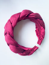 Load image into Gallery viewer, MEDIUM PLAITED (PADDED) HEADBAND