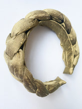 Load image into Gallery viewer, SMALL PLAITED (PADDED) HEADBAND